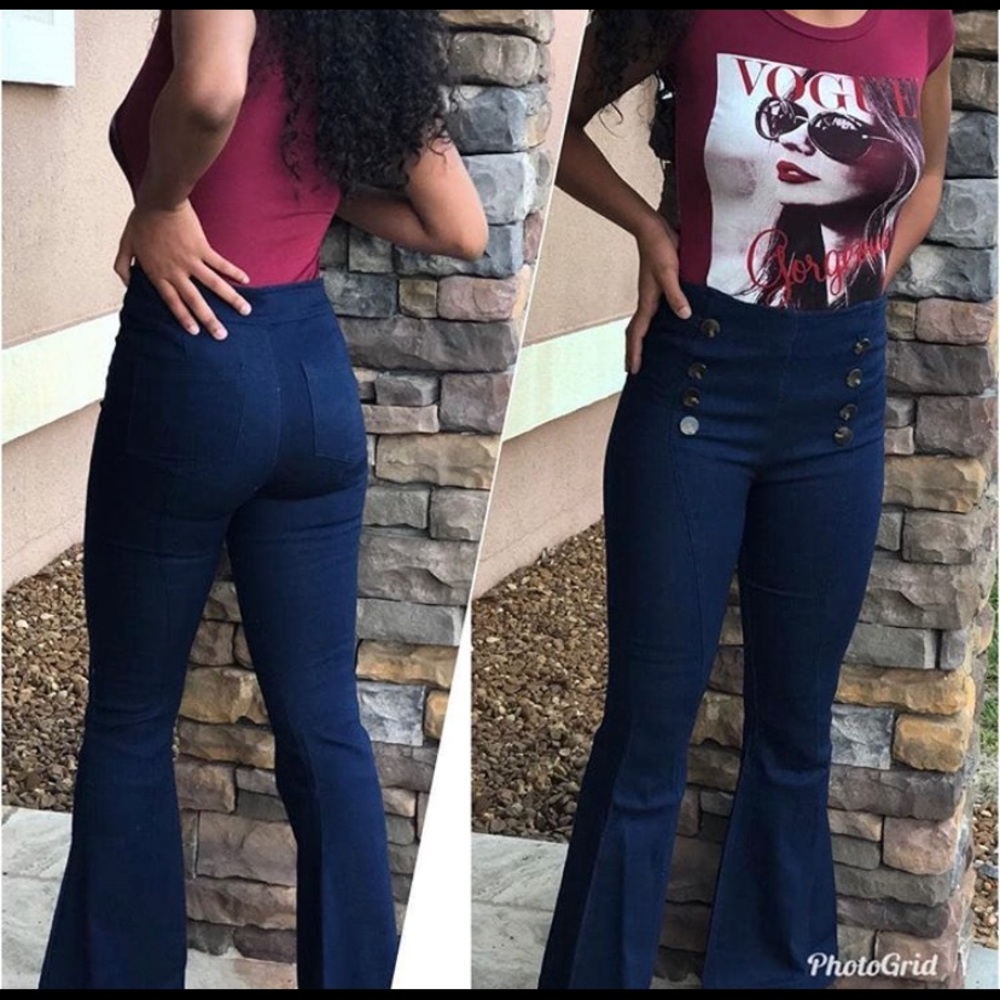 Jeans Elastic  Bell Bottom! 🥰 Brand New